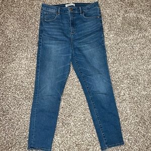 Abercrombie & Fitch high waisted skinny jeans